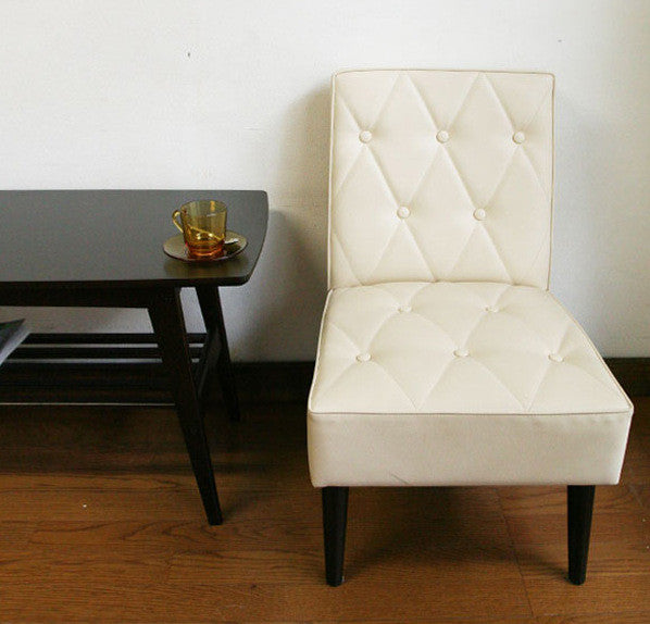 chaise de café ivoire standard