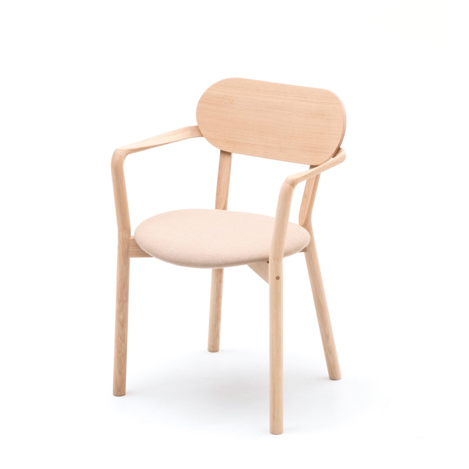 FAUTEUIL LOUNGE CASTOR PLUS COUSSIN chêne