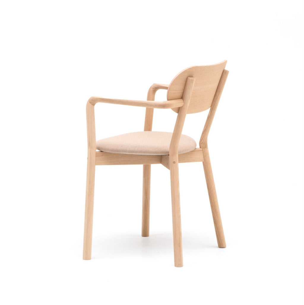 FAUTEUIL LOUNGE CASTOR PLUS COUSSIN chêne