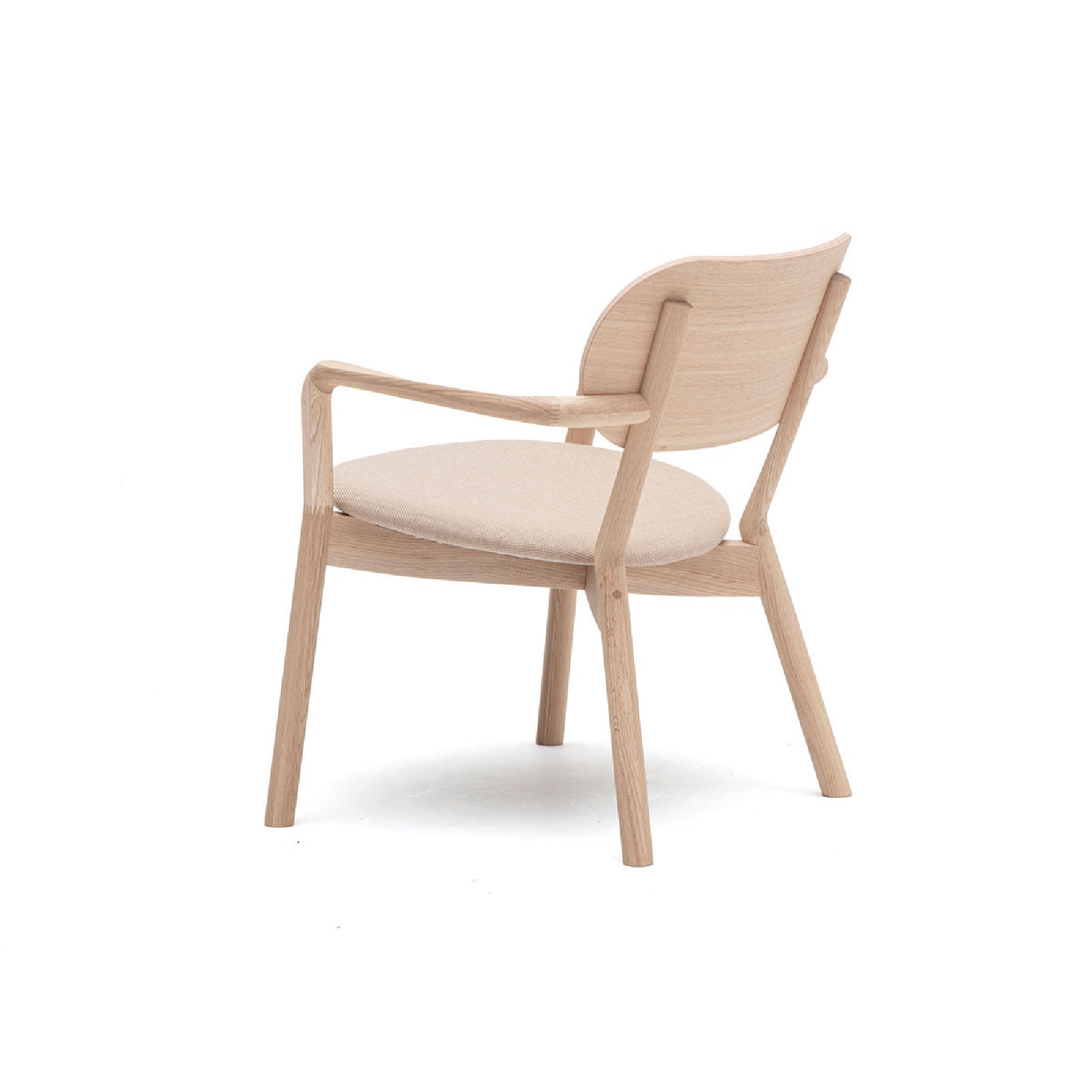 CASTOR COUSSIN POUR CHAISE BASSE chêne