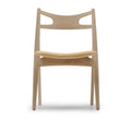 Chaise de salle à manger (avec dossier)