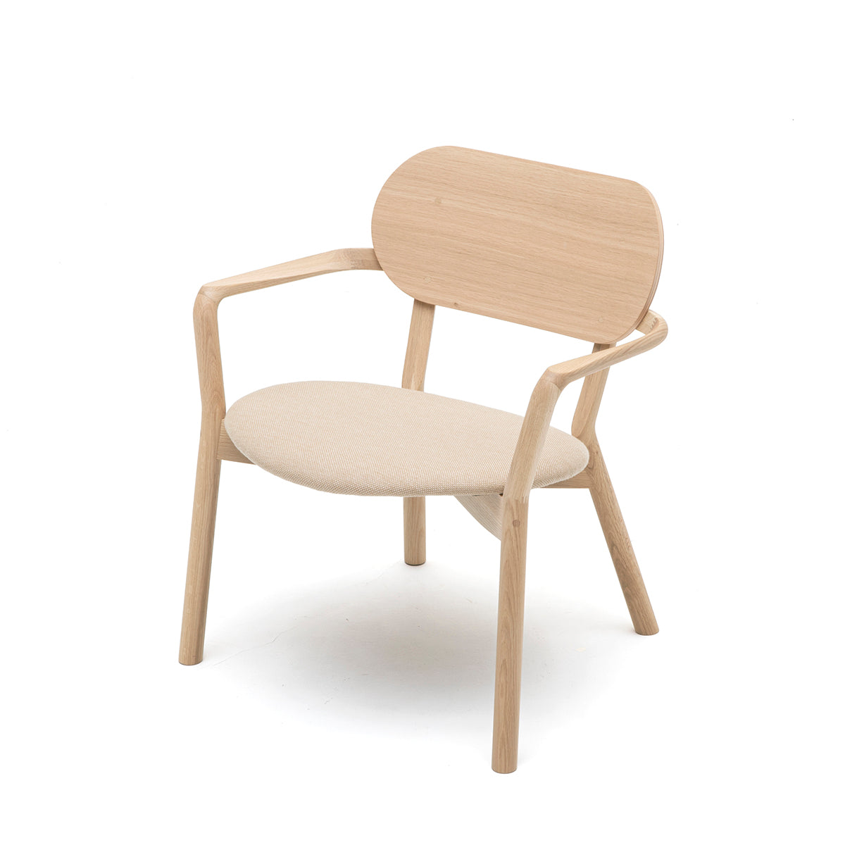 CASTOR COUSSIN POUR CHAISE BASSE chêne
