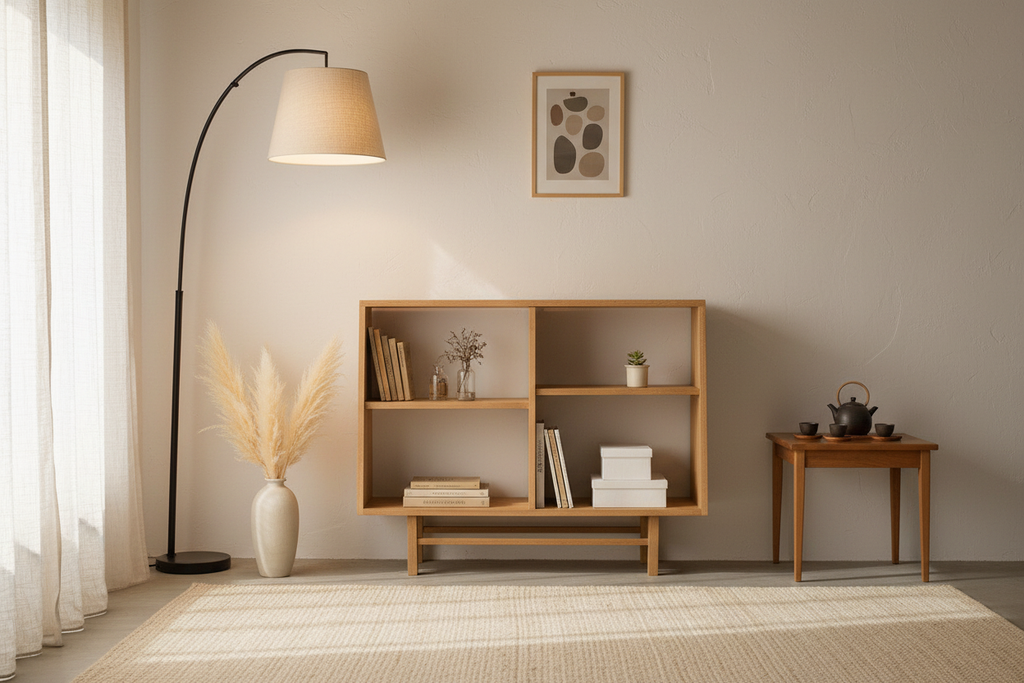 Bookcase Wide — 丰富室内场景