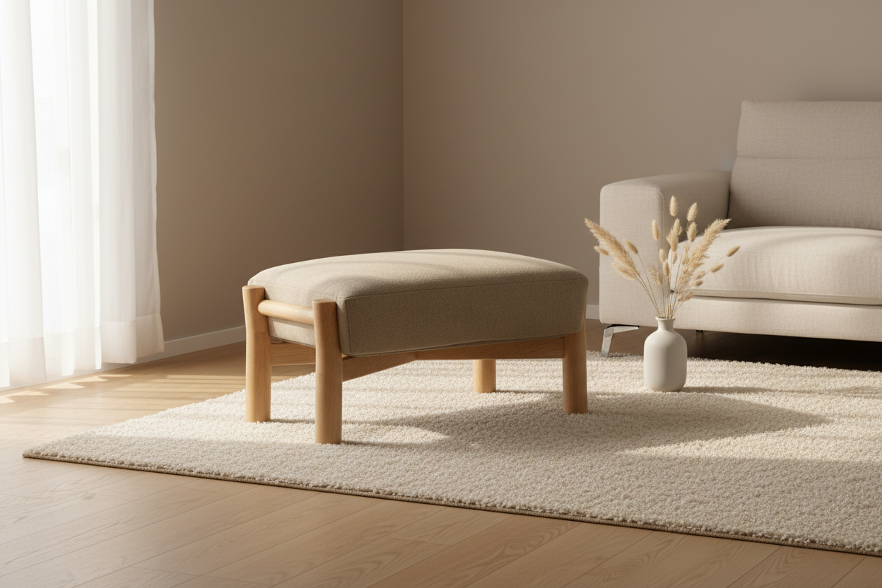 CASTOR SOFA OTTOMAN - Interior Scene
