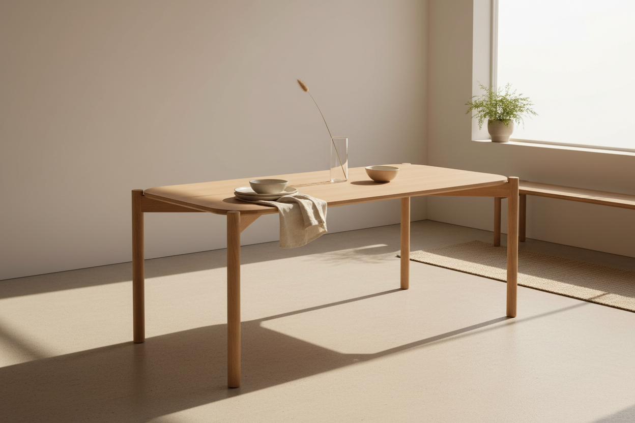 Castor Table in Minimalist Interior