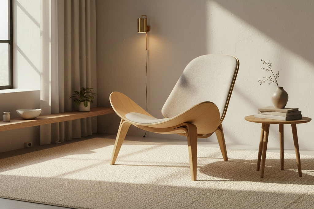 Shell Chair 壁灯版场景
